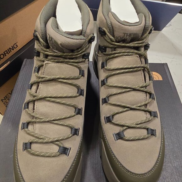 The North Face Men's Glenclyffe Urban Boots Cavern Grey / Taupe Size 12 US NEW - Picture 4 of 13